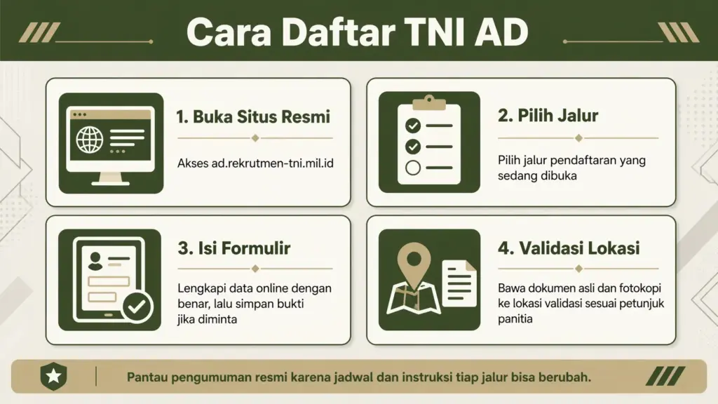 pendaftaran tni ad 2026
