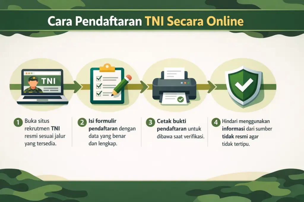 pendaftaran tni