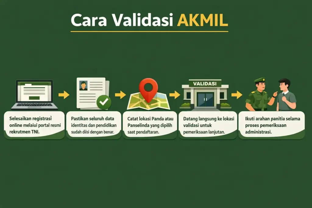 validasi akmil
