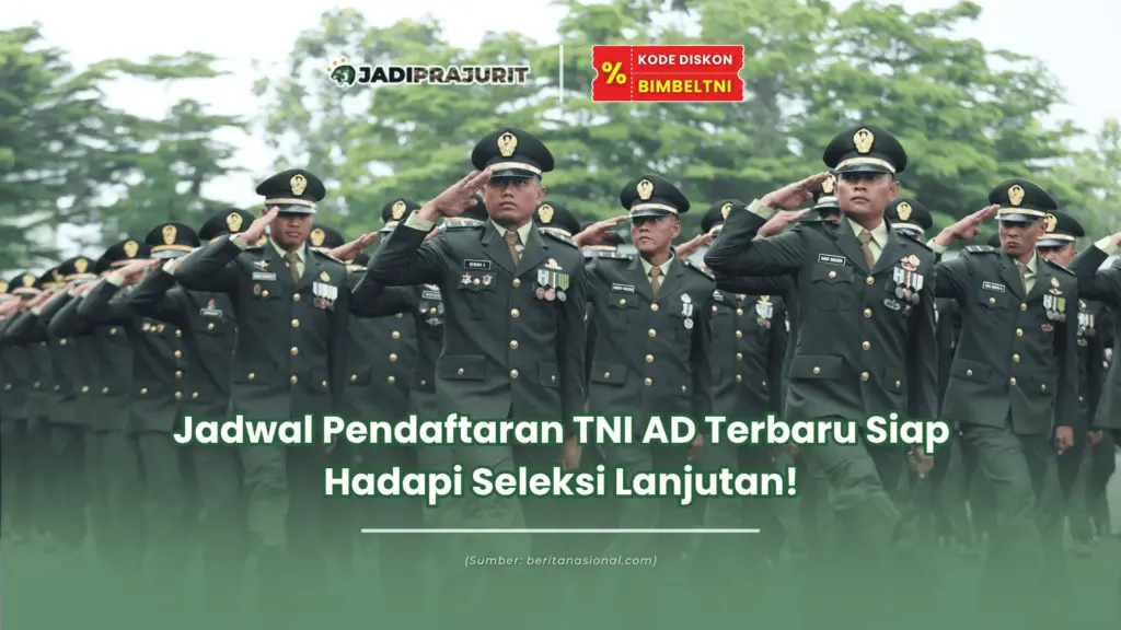 jadwal pendaftaran tni ad