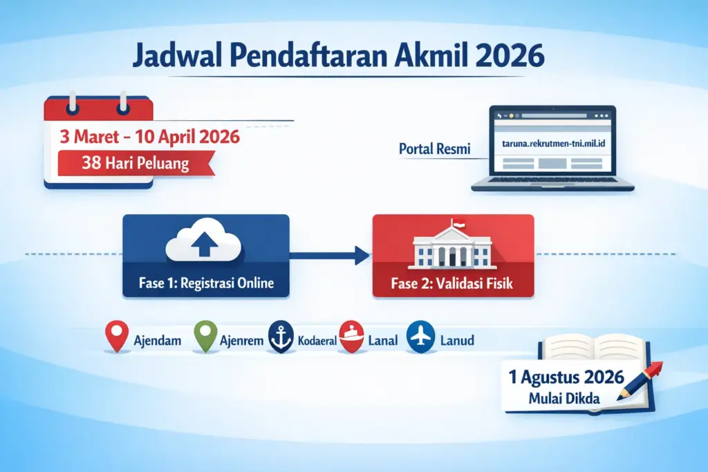 pendaftaran akmil 2026
