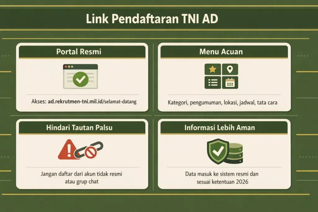 link pendaftaran tni ad
