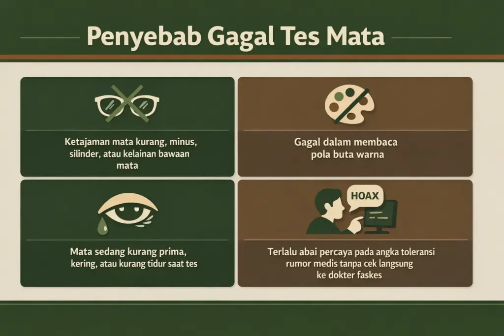 tes kesehatan mata tni