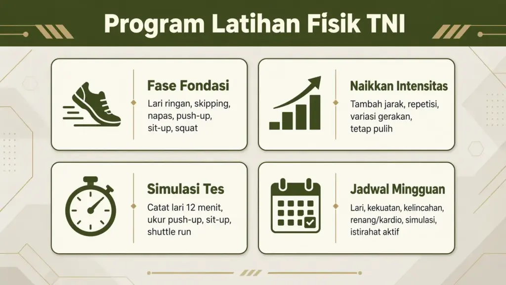 Latihan fisik tni