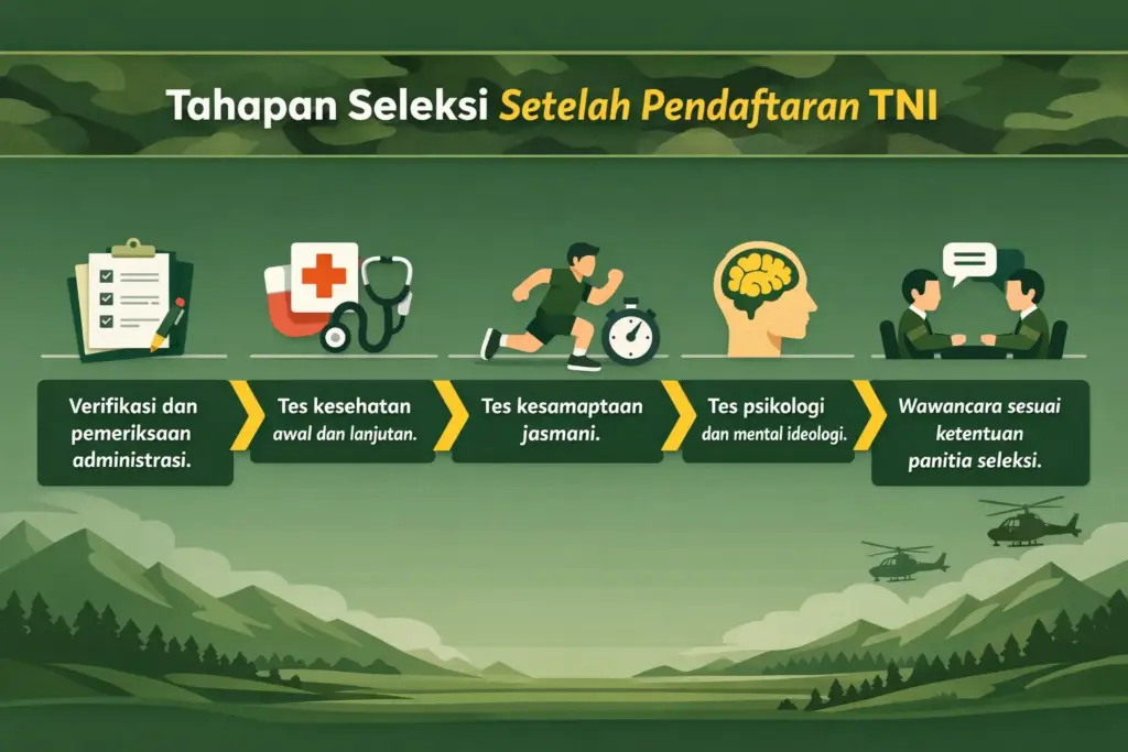 pendaftaran tni