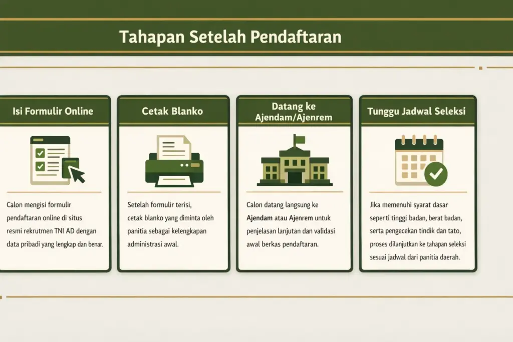 jadwal pendaftaran tni ad