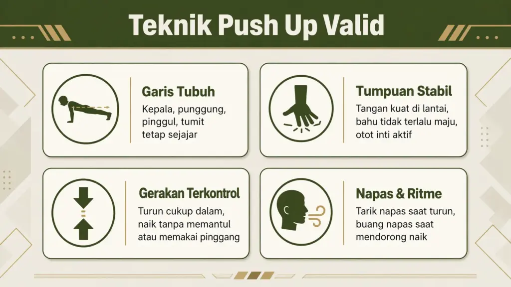 push up tni