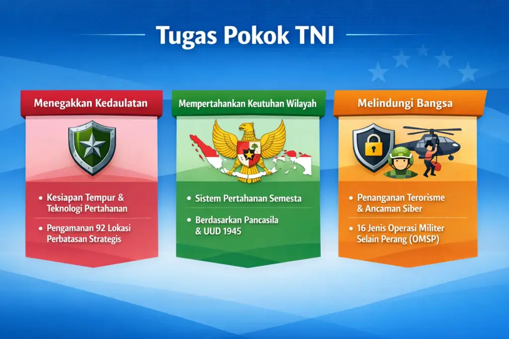 Tugas pokok TNI